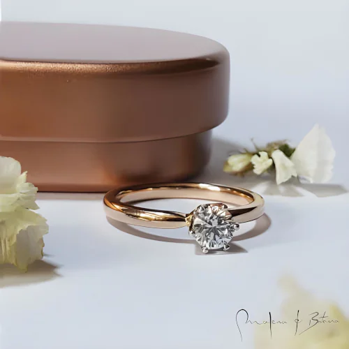 anillos de Compromiso  modelo 044
