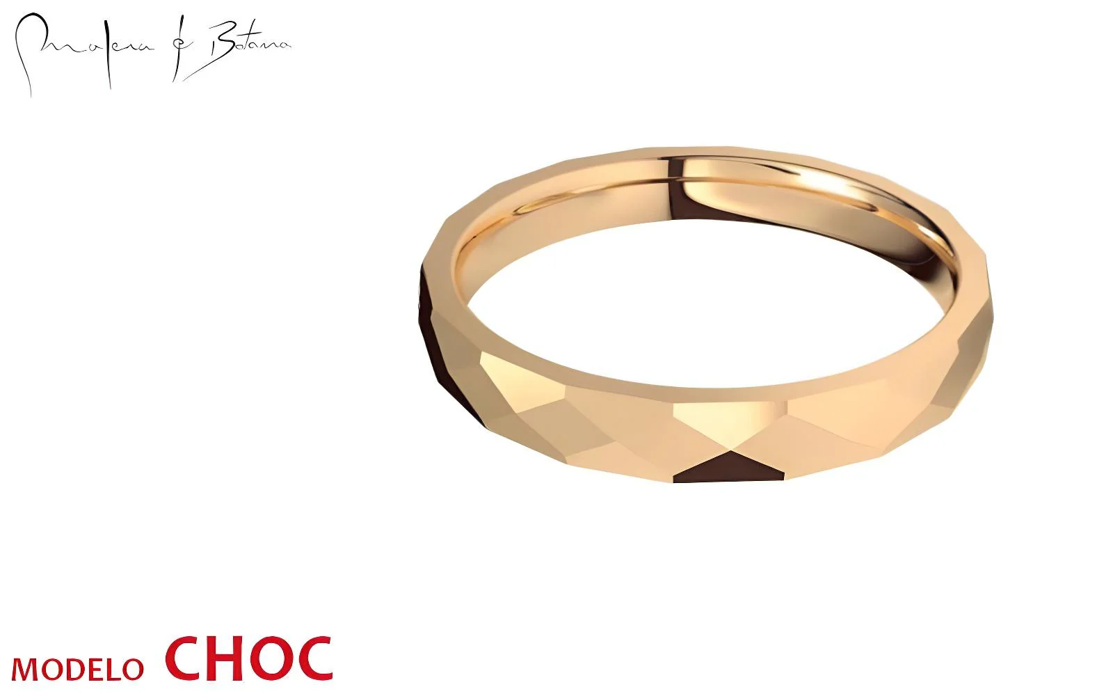 anillo  modelo CHOC