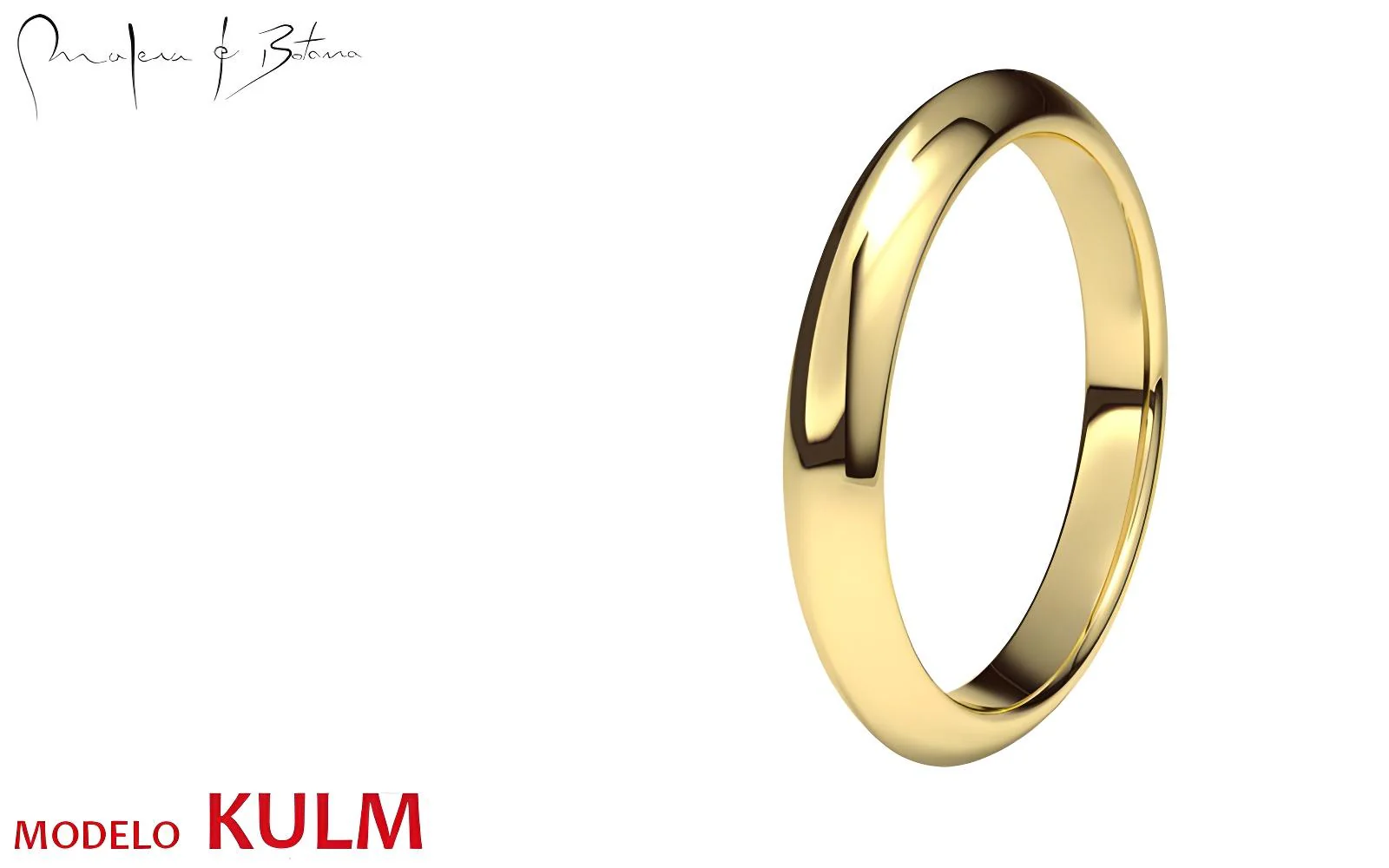 anillo  modelo KULM