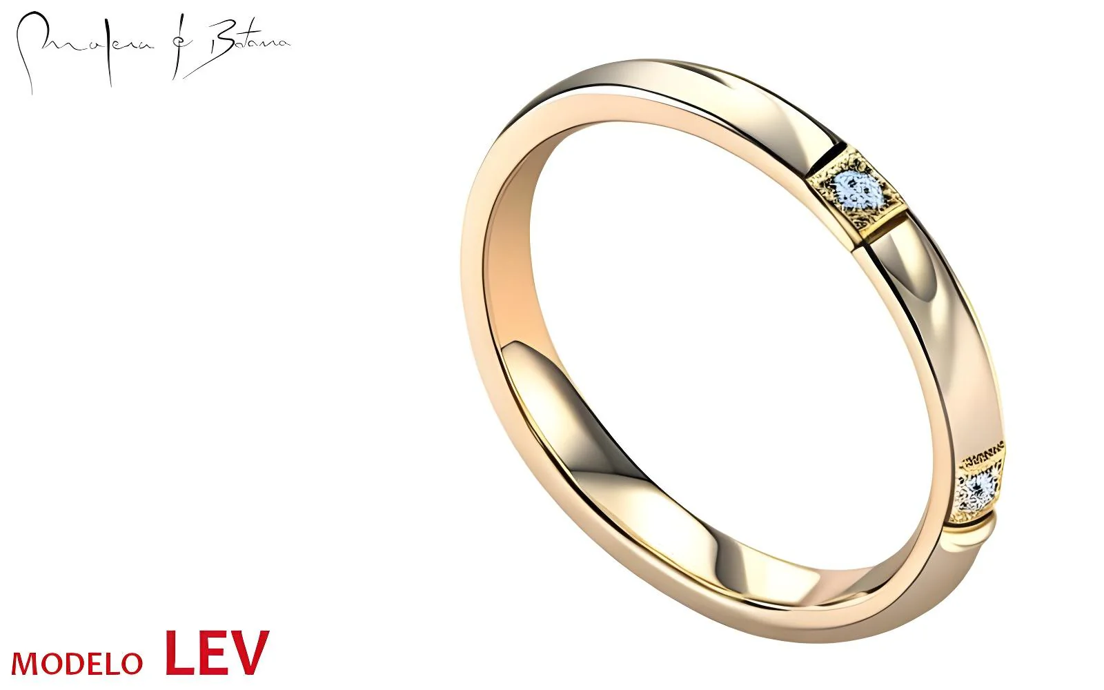 anillo  modelo lev