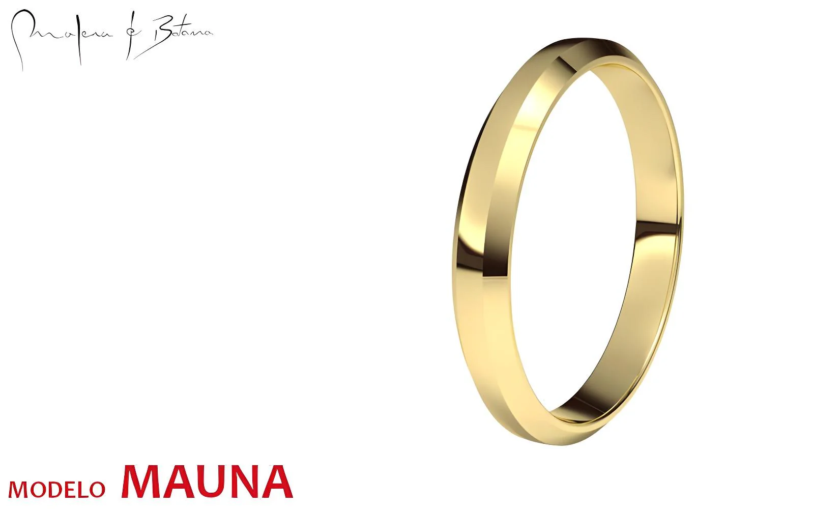 anillo  modelo MANUA