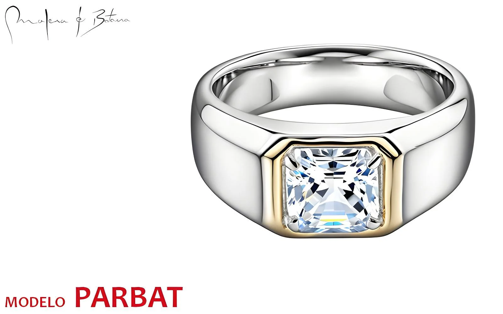 anillo  modelo parbat