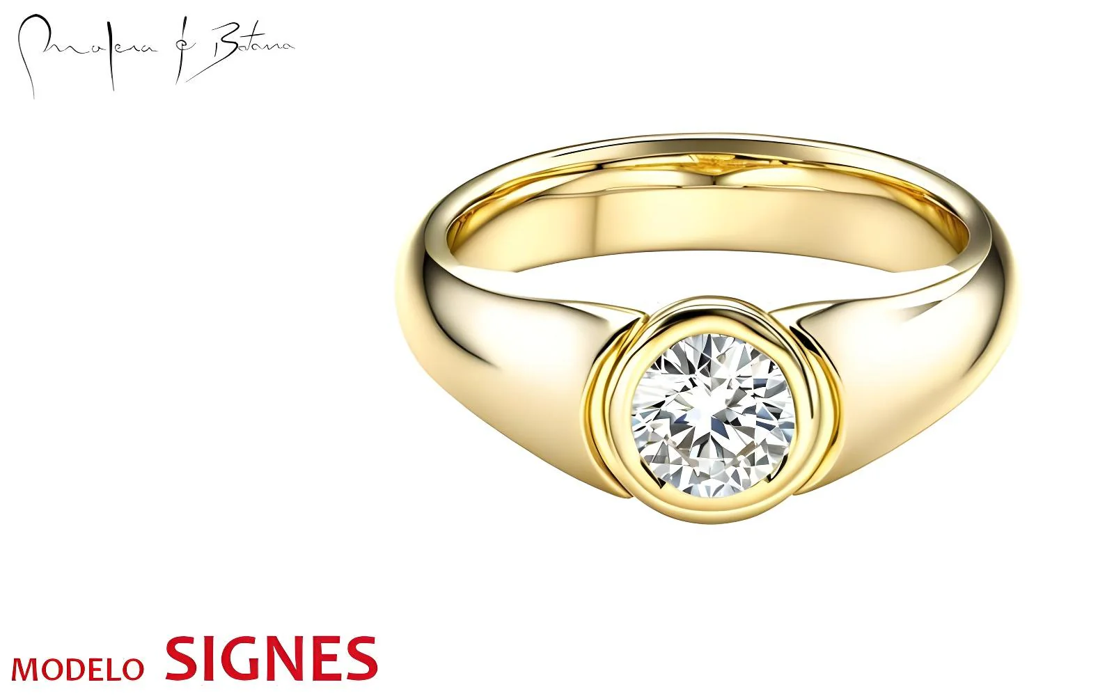 anillo  modelo signes