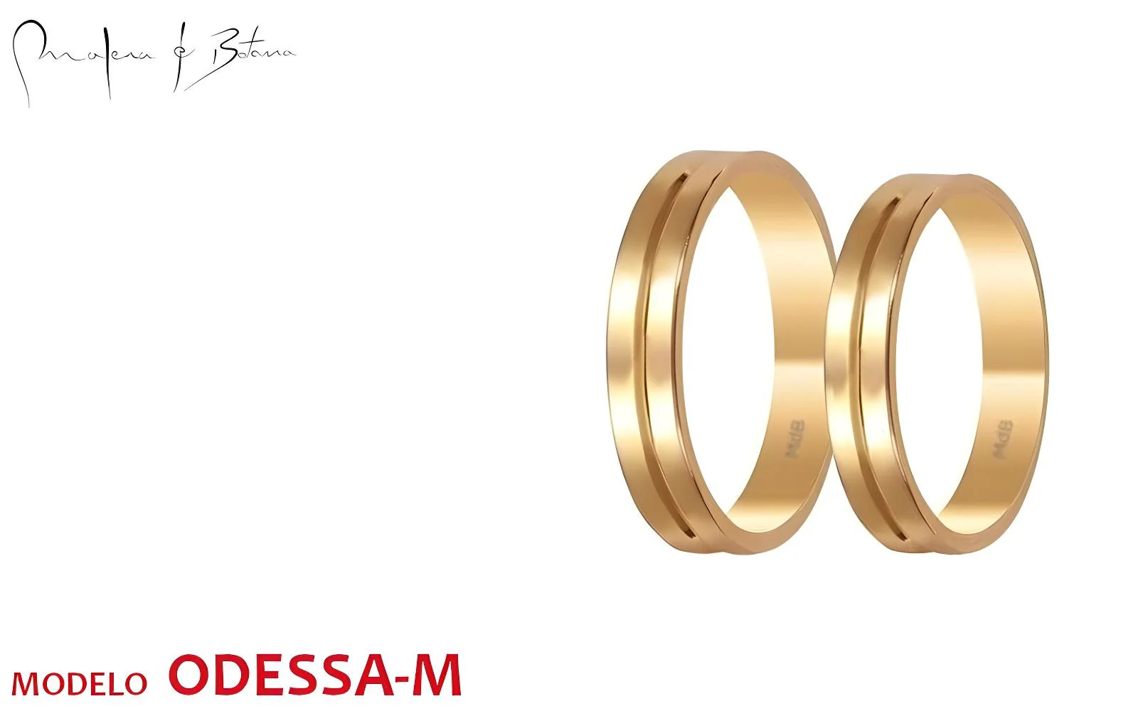 anillos de matrimonio  modelo odessa-m